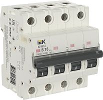 Выключатель автоматический IEK ARMAT M10N 4п 16А B 10кА картинка